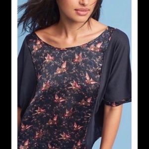 Anthropologie Tiny short sleeved top in size L